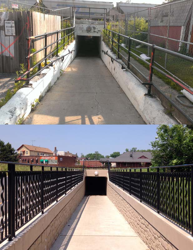 Main Street Pedestrian Tunnel City of West Chicago, IL Strand
